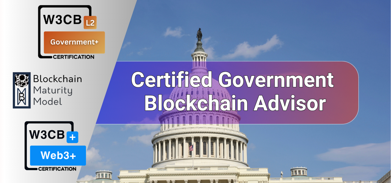 Certified Government Blockchain Advisor