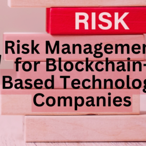 Risk Management for Blockchain-Based Technology Companies