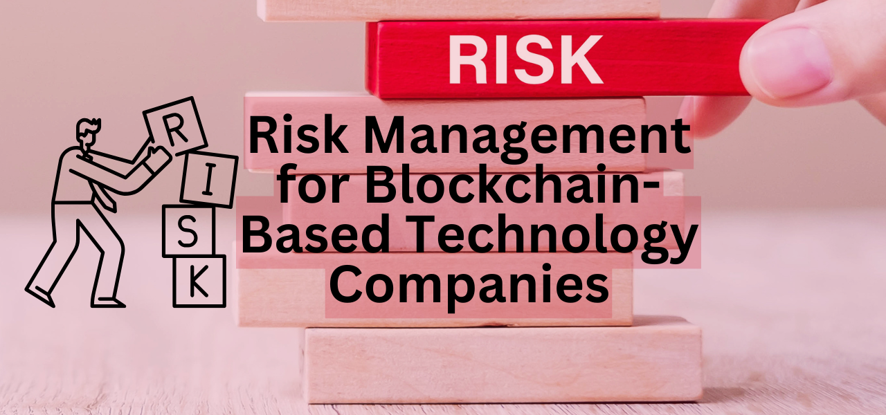 Risk Management for Blockchain-Based Technology Companies