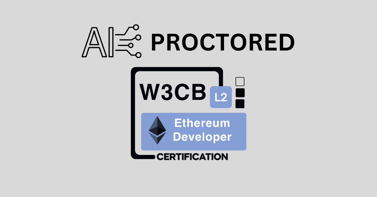 W3CB Ethereum Developer Certification Exam