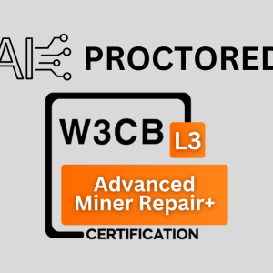 W3CB Advanced Miner Repair+ Certification Exam